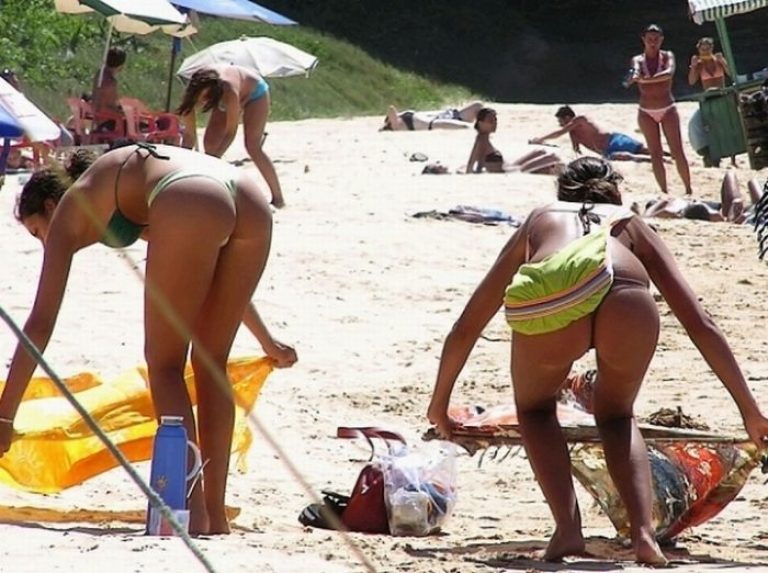 Порно Попы Бразильские На Пляже