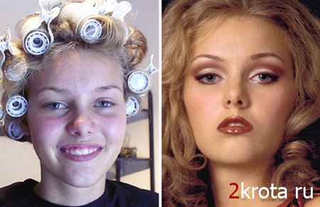 Чудеса макияжа, до и после (15 фото)
