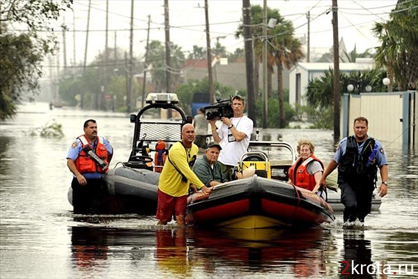 Штаты Техас и Луизиана: после удара урагана Айк (17 фото)+опрос