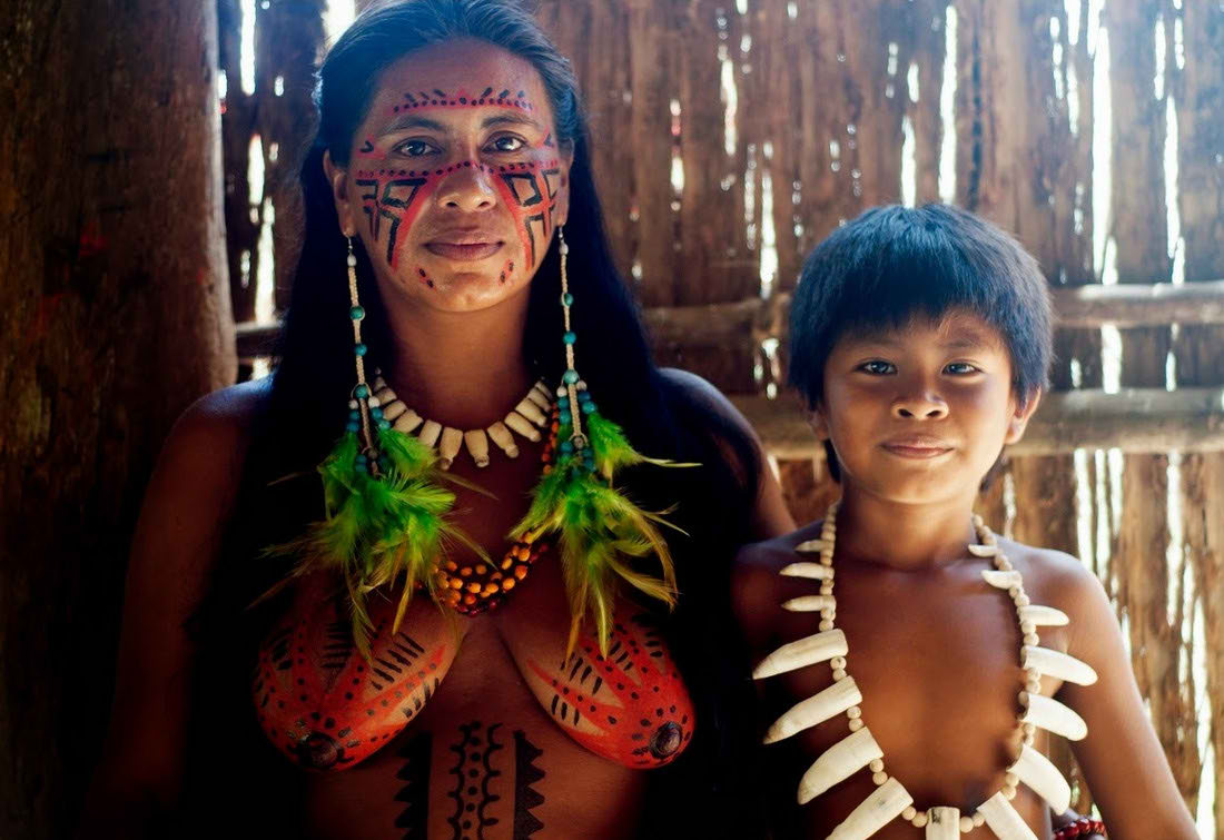Жители Амазонки (20 фото) .