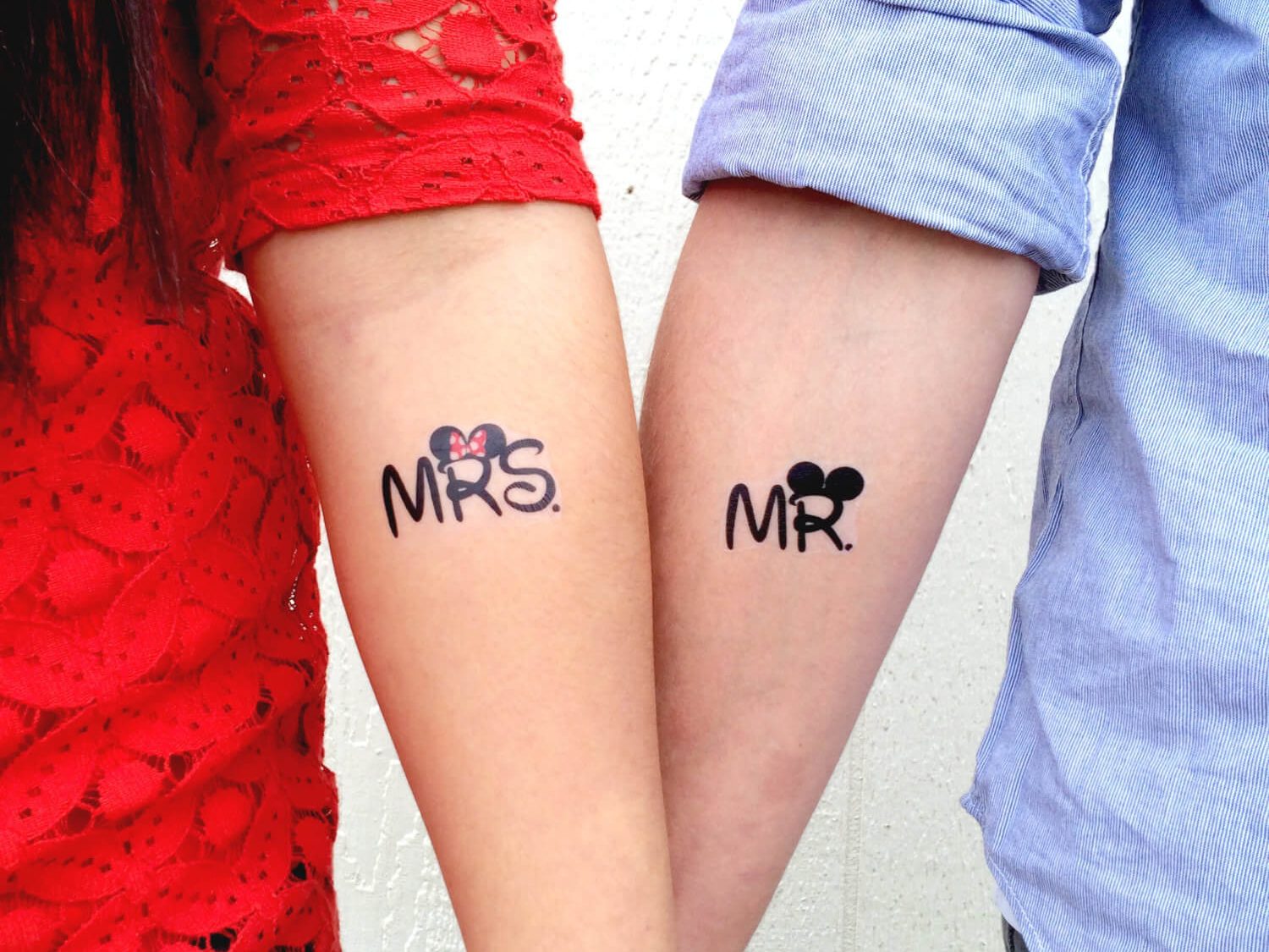 Татуировки для влюбленных пар (12 фото) .