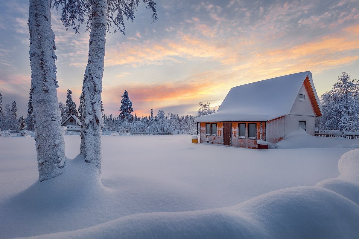 Красота зимы (55 фото) .
